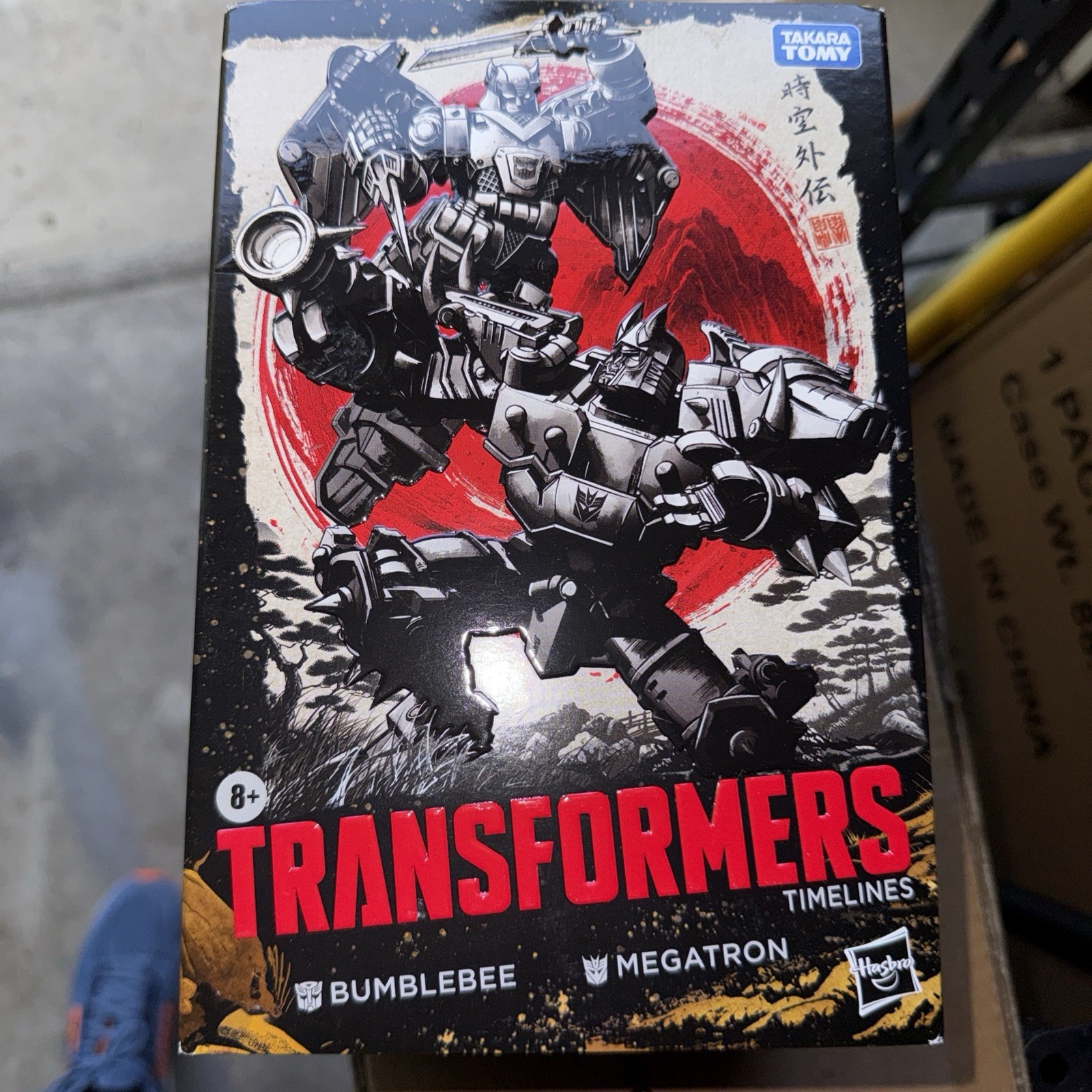 Transformers Timelines Hearts of Steel Bumblebee & Megatron 2-Pack In Hand
