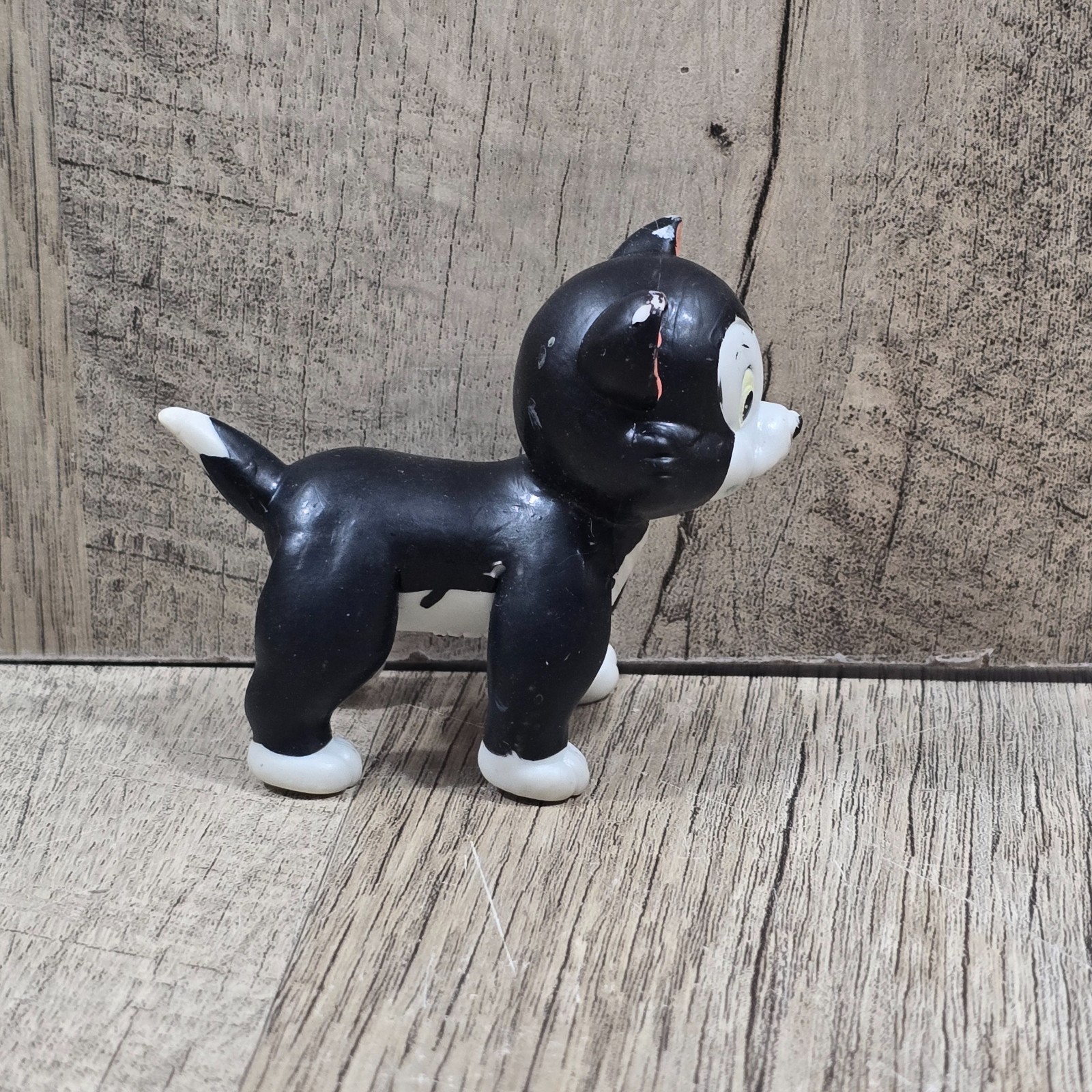 Vintage Pinocchio Figaro Bendable PVC Figure Disney Just Toys Bendy Kitty Cat