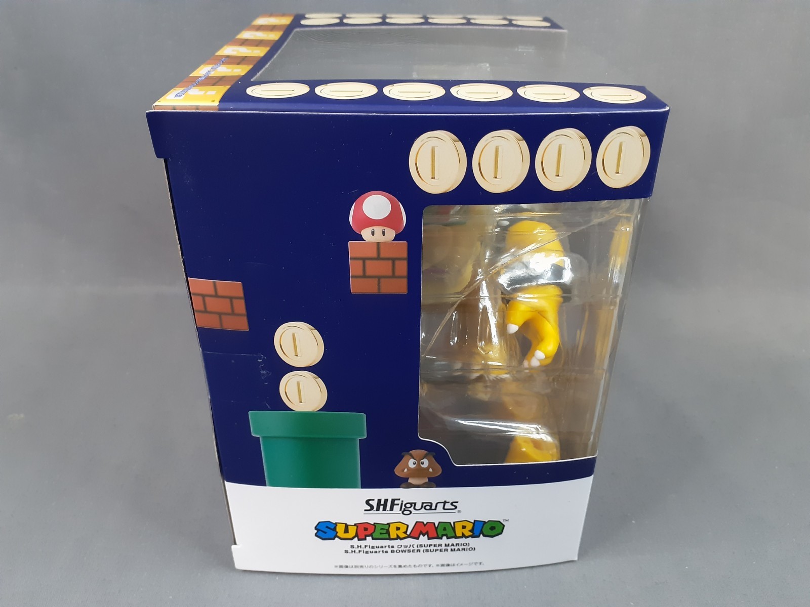 S.H.Figuarts Super Mario Bowser (SUPER MARIO) BANDAI Japan NEW boxed