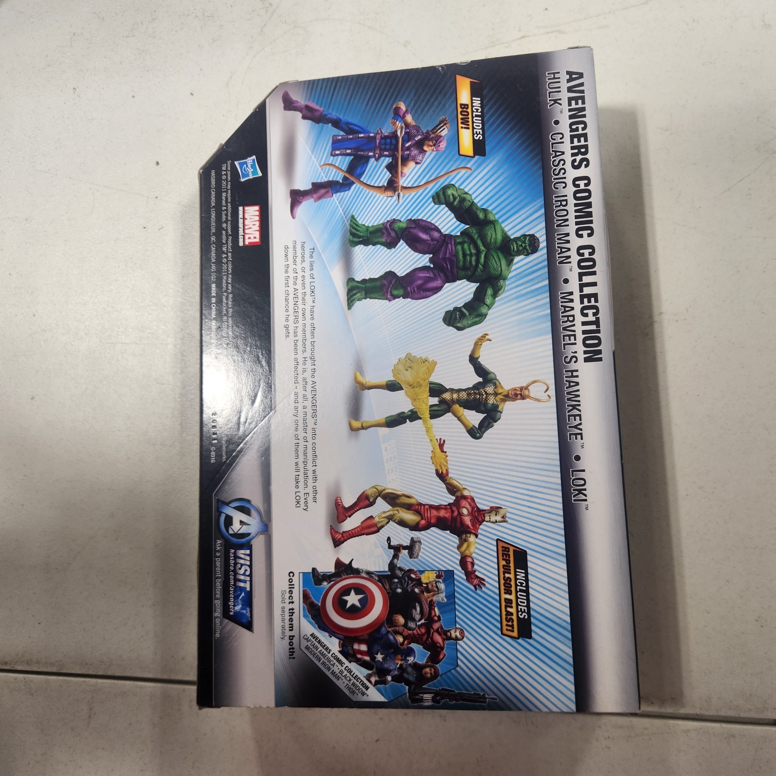 Avengers Classic Comic Collection Classic Ironman Hulk Loki Marvel’s Hawkeye H76