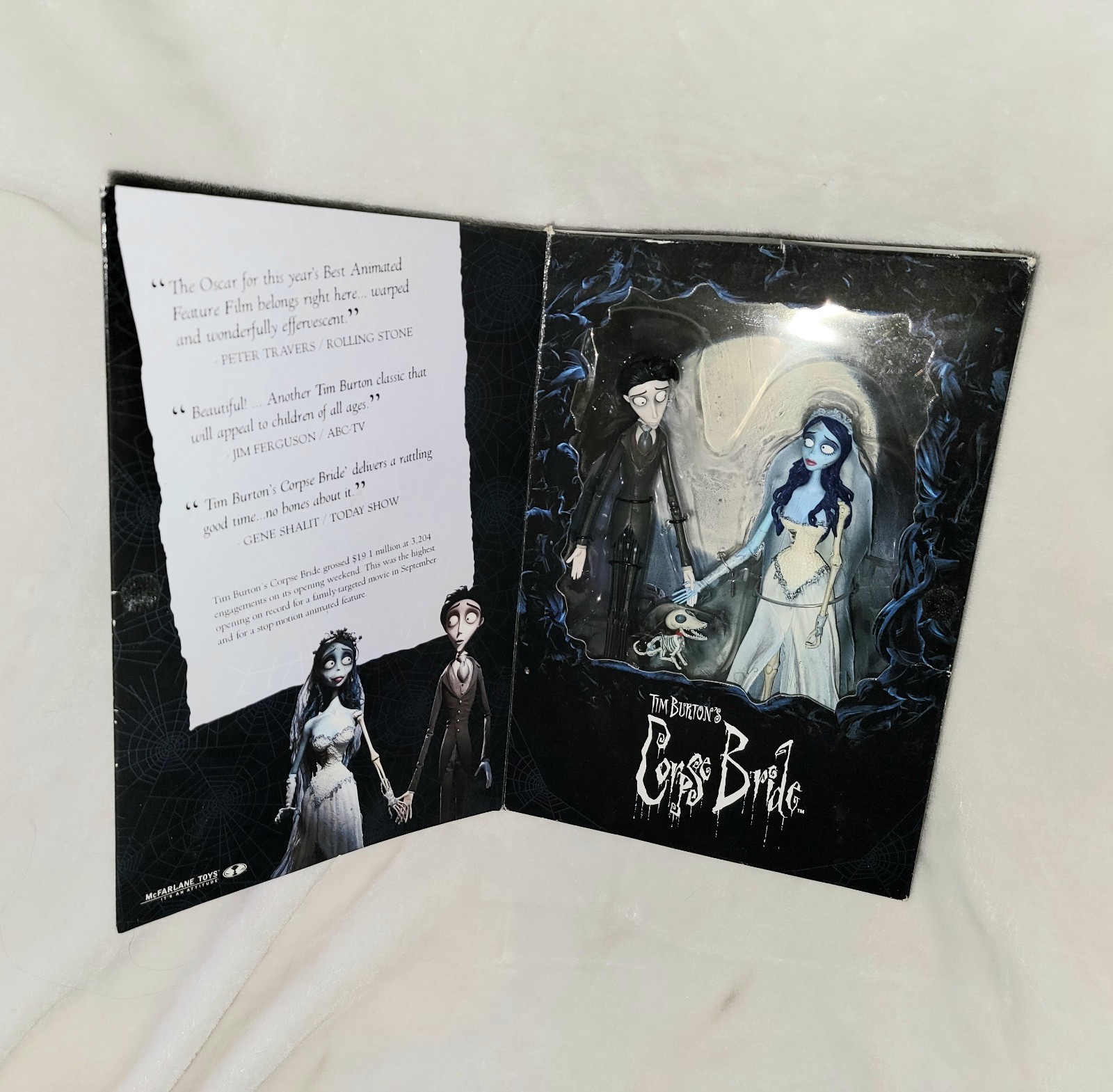 Mcfarlane Tim Burton’s Corpse Bride Emily & Victor 2 Pack Action Figure Set