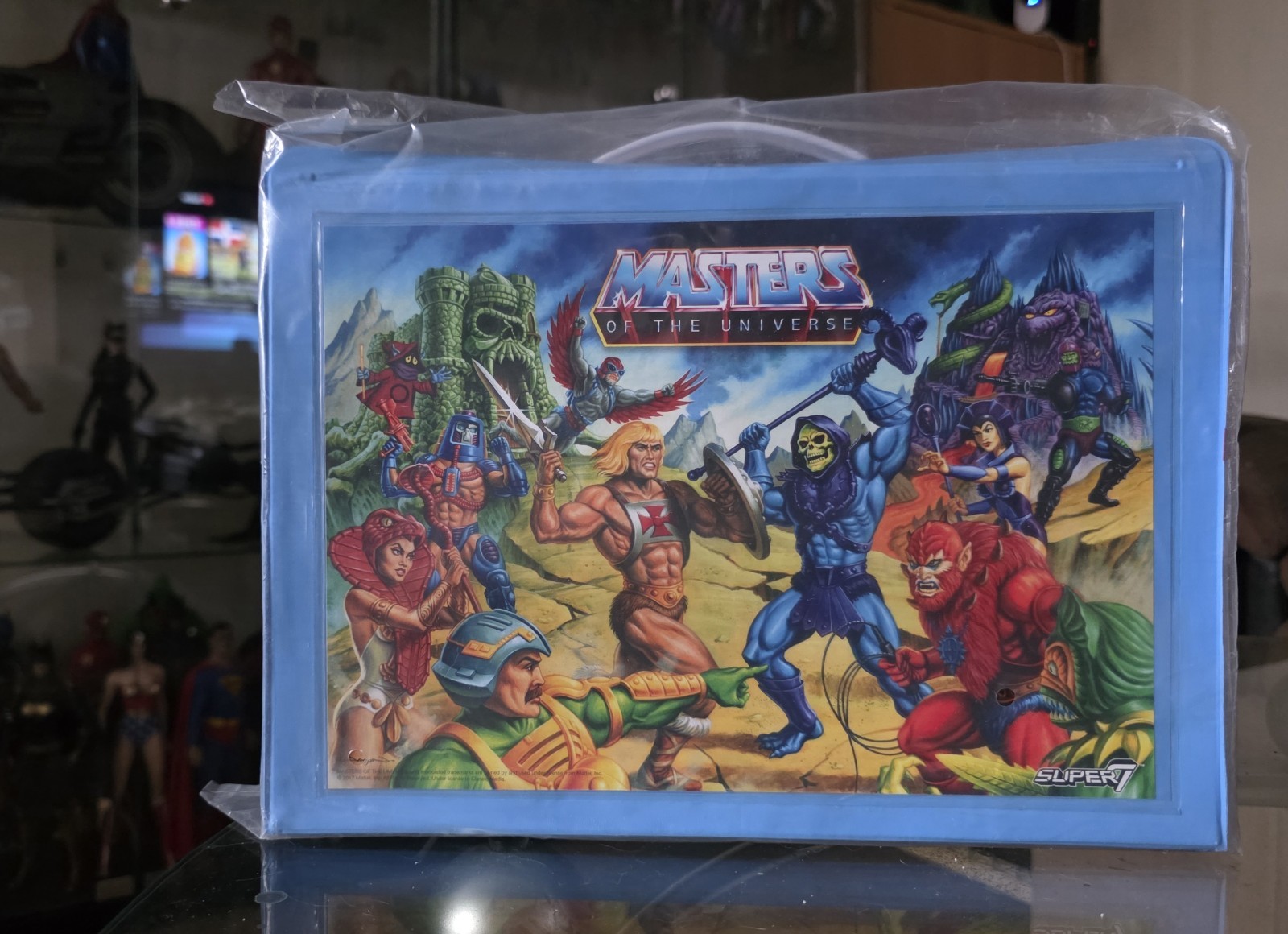 Masters of The Universe Reaction Super 7 Carrying Case SDCC Exclusive MOTU