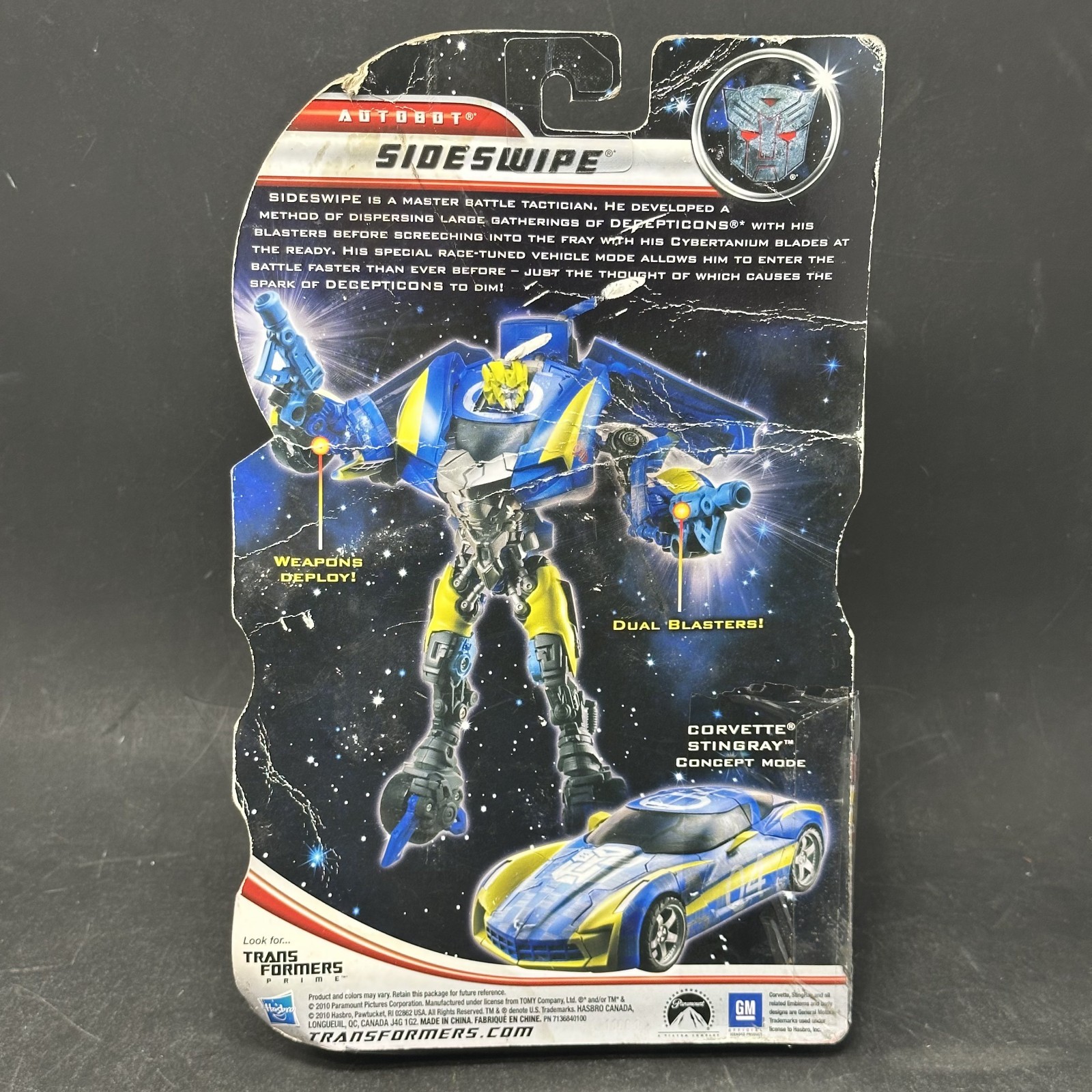 Transformers Dark of The Moon Deluxe Class Movie Exclusive Sideswipe Autobot New