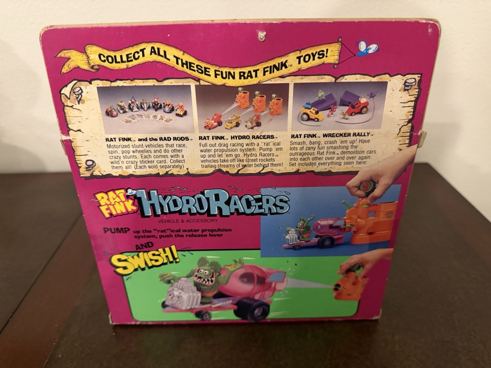 1990 VINTAGE KENNER RAT FINK FREEWAY SURFER HYDRO RACERS Ed Big Daddy Roth