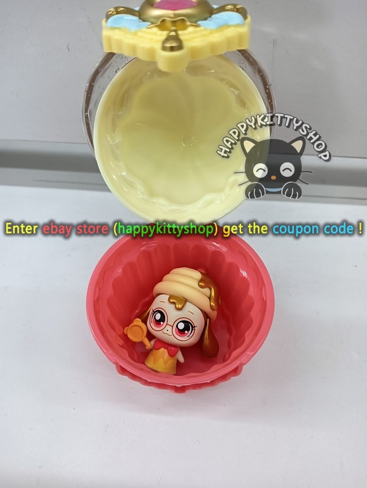Dessert Catch Teenieping Sweet & Sour Cupcake Cube & Mini Figure Girls Magic Toy