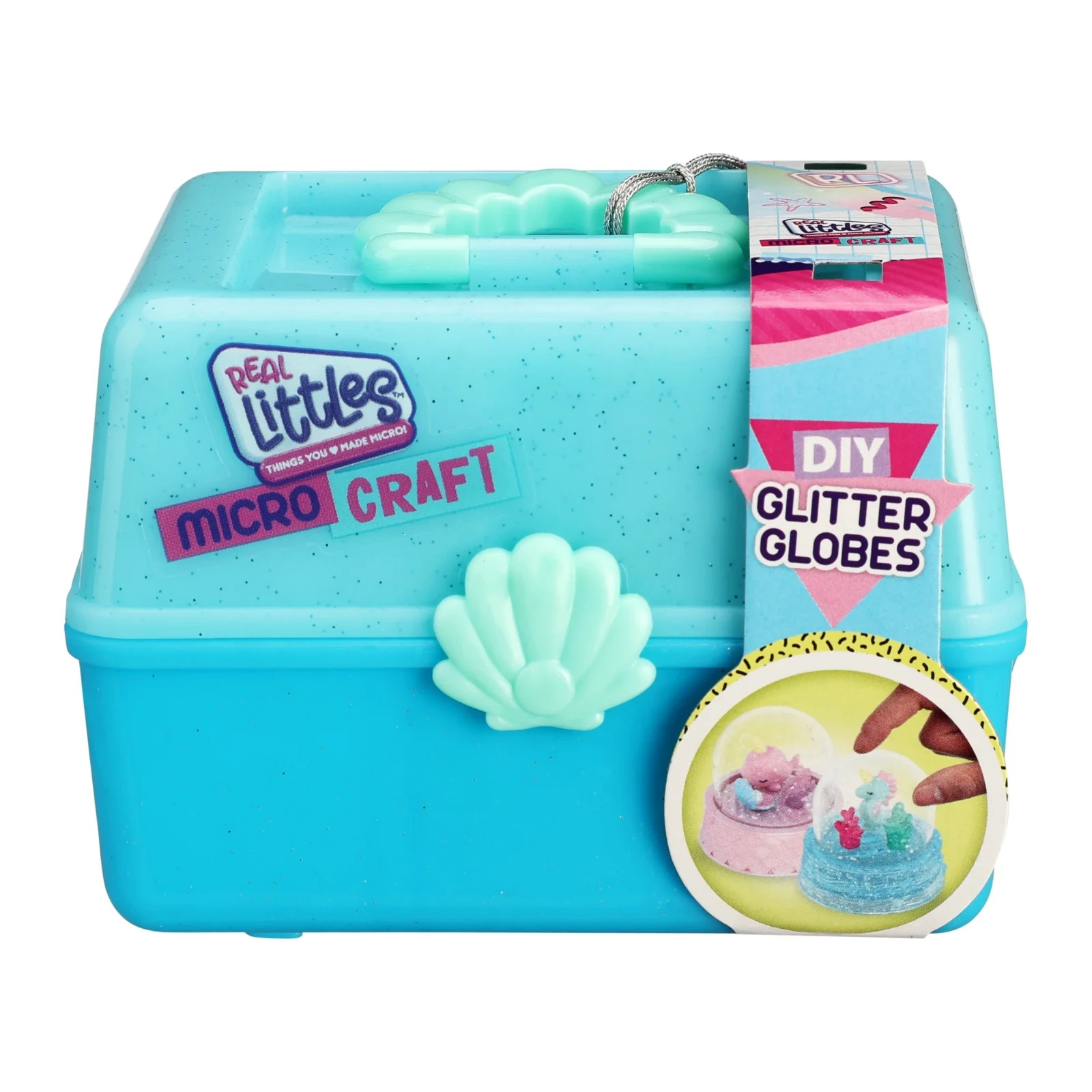 Real Littles Collectible Micro Craft Glitter Globes Mini Craft Box Girls Ages 6+