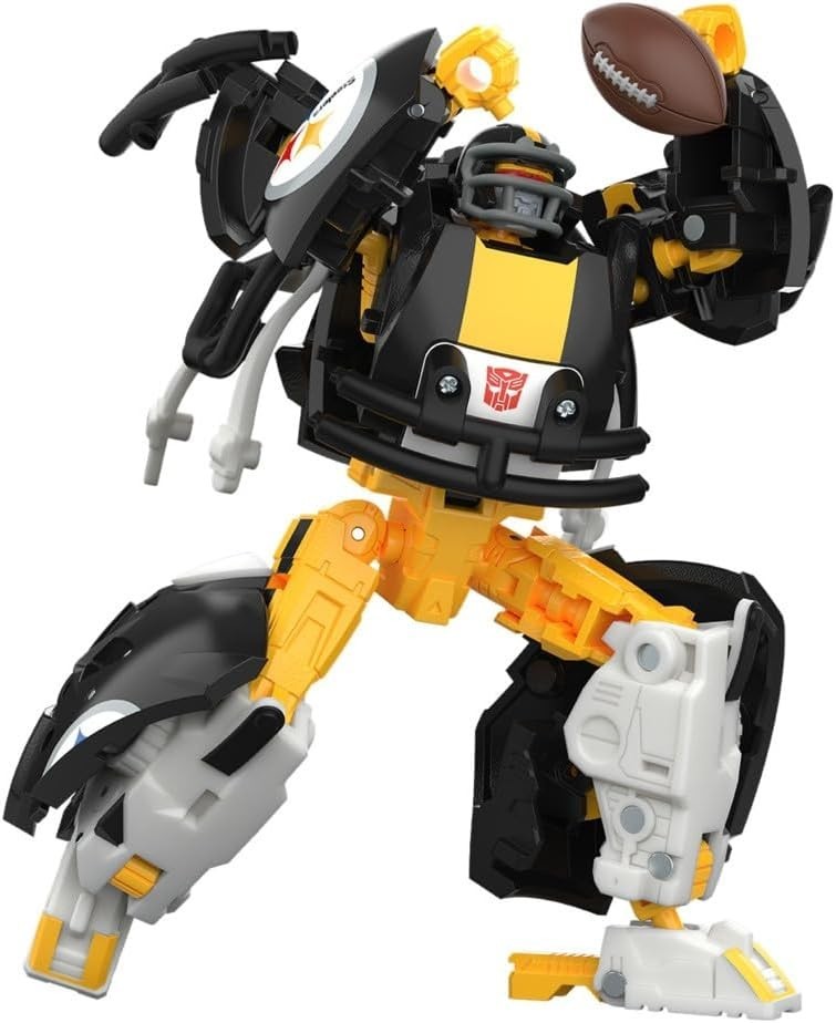 NFL Pittsburgh Steelers 2-in-1 Transformers (2025) STEELSMASH 5″ Figure! #G234