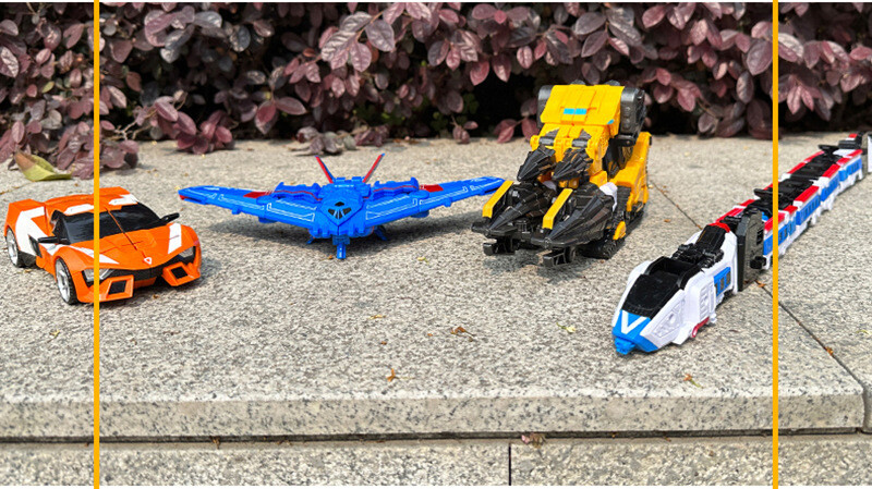 Tobot V Galaxy Detectives 15″ Master V Ultimate Figure Vehicle Combiner Robot