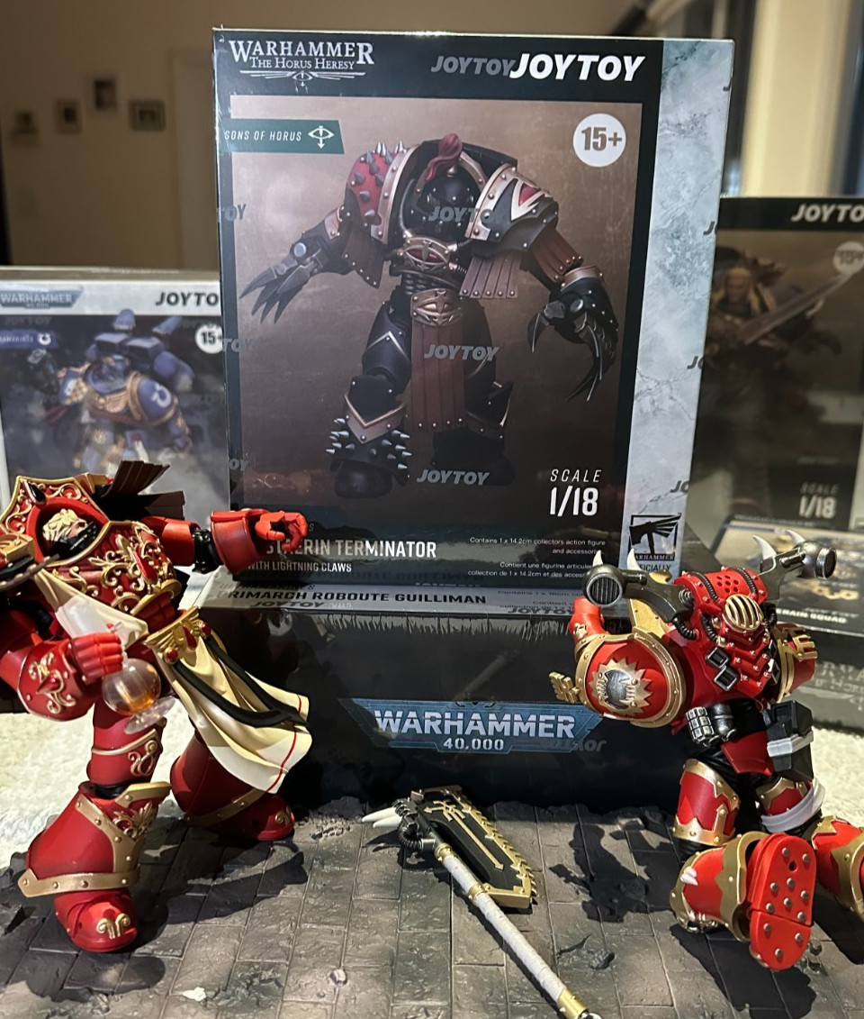 Joytoy Warhammer 30K Sons of Horus Justaerin Terminator Squad Justaerin