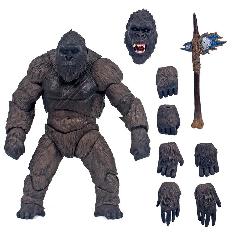 Articulated King Kong Gorilla Action Figure Collectible Model Toy Moveable Joint