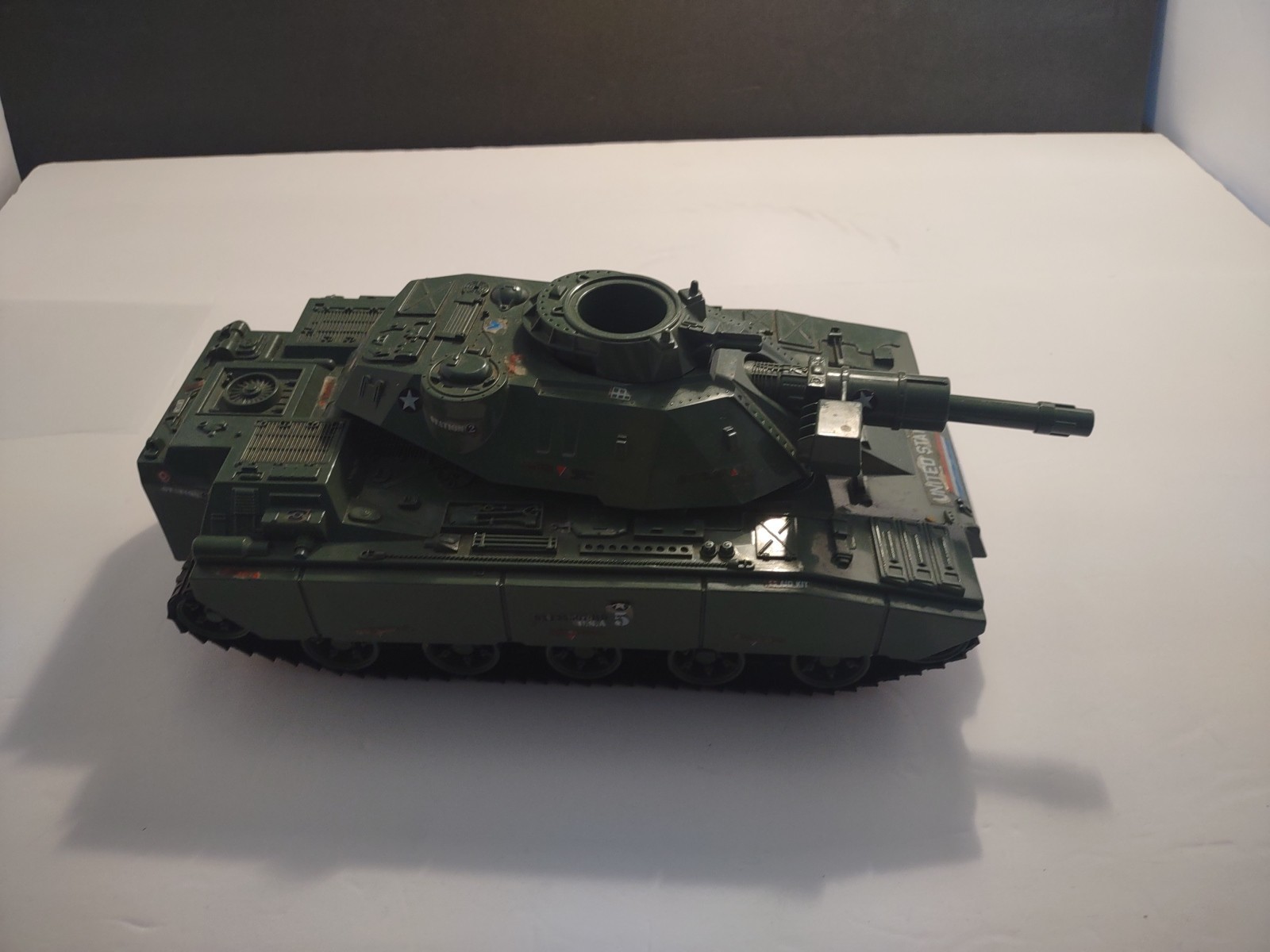 GI JOE ARAH Vintage 1982 MOBAT Motorized Battle Tank No Battery Cover Test Work