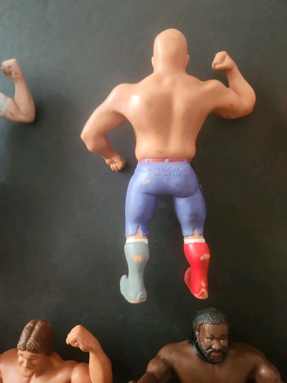 WWF LJN Titan Sports Lot Of 8 1984 8″ Vintage Wrestling Action Figures