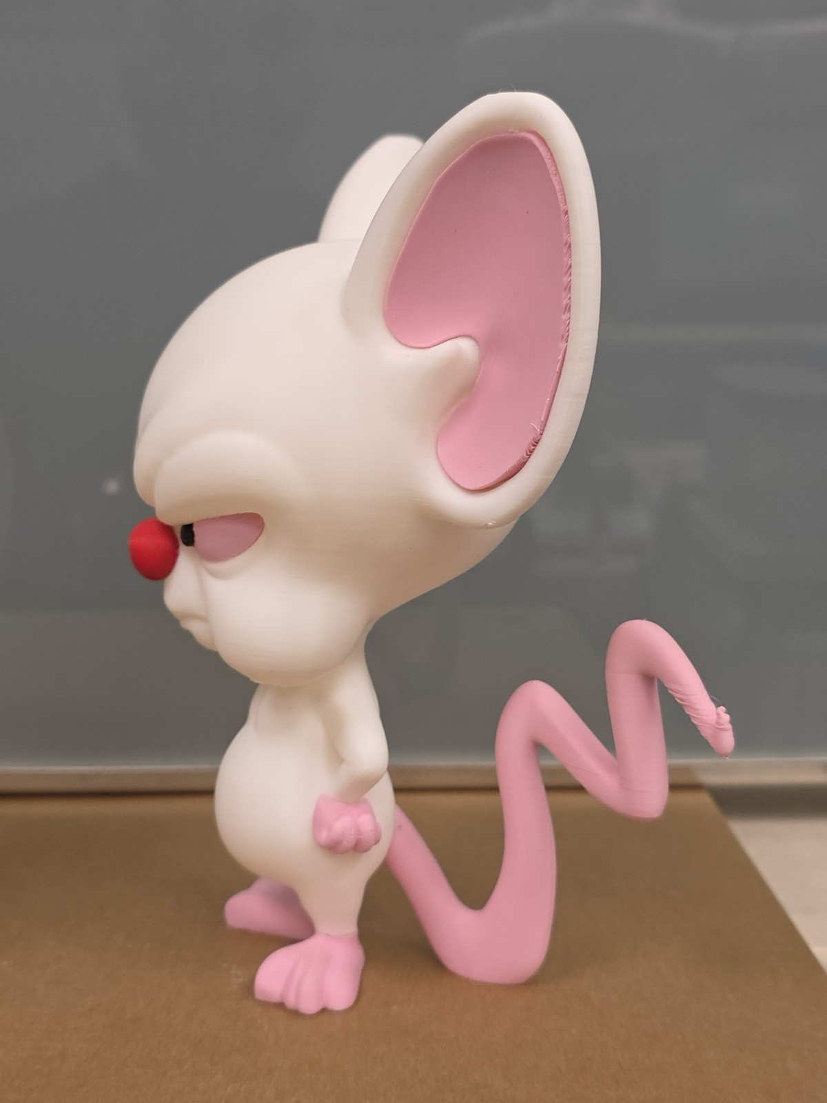 2 Set Pinky and The Brain Figurines Classic Series Collectible Set 9in & 7in