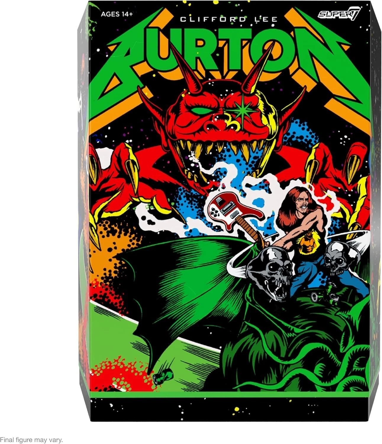 7-Inch Cliff Burton Action Figure – Collector’s Edition with Accessories