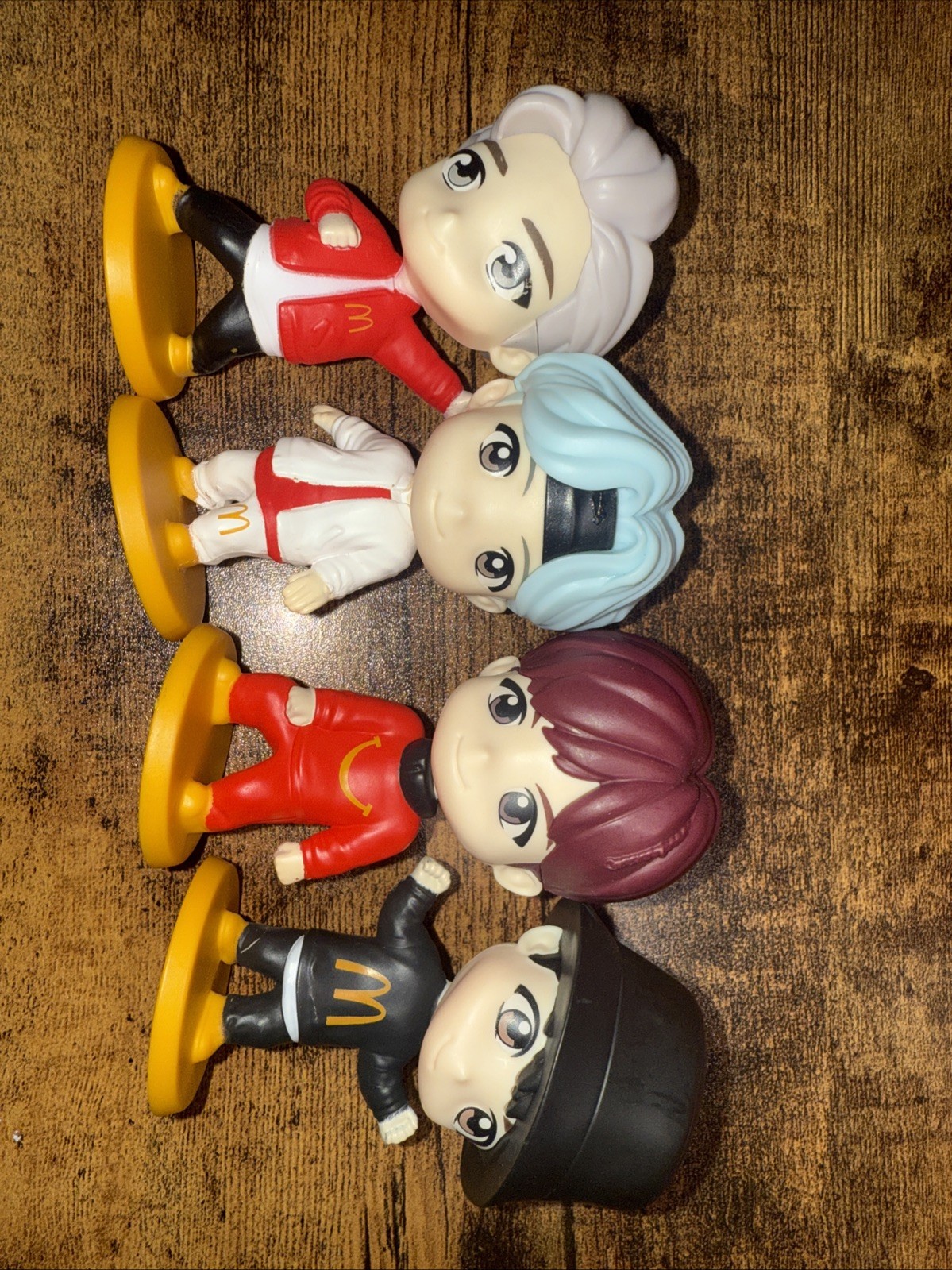 McDonald’s Tinytan x BTS 2025 Happy Meal Toys Set Of 8 Figures 3.5” Height