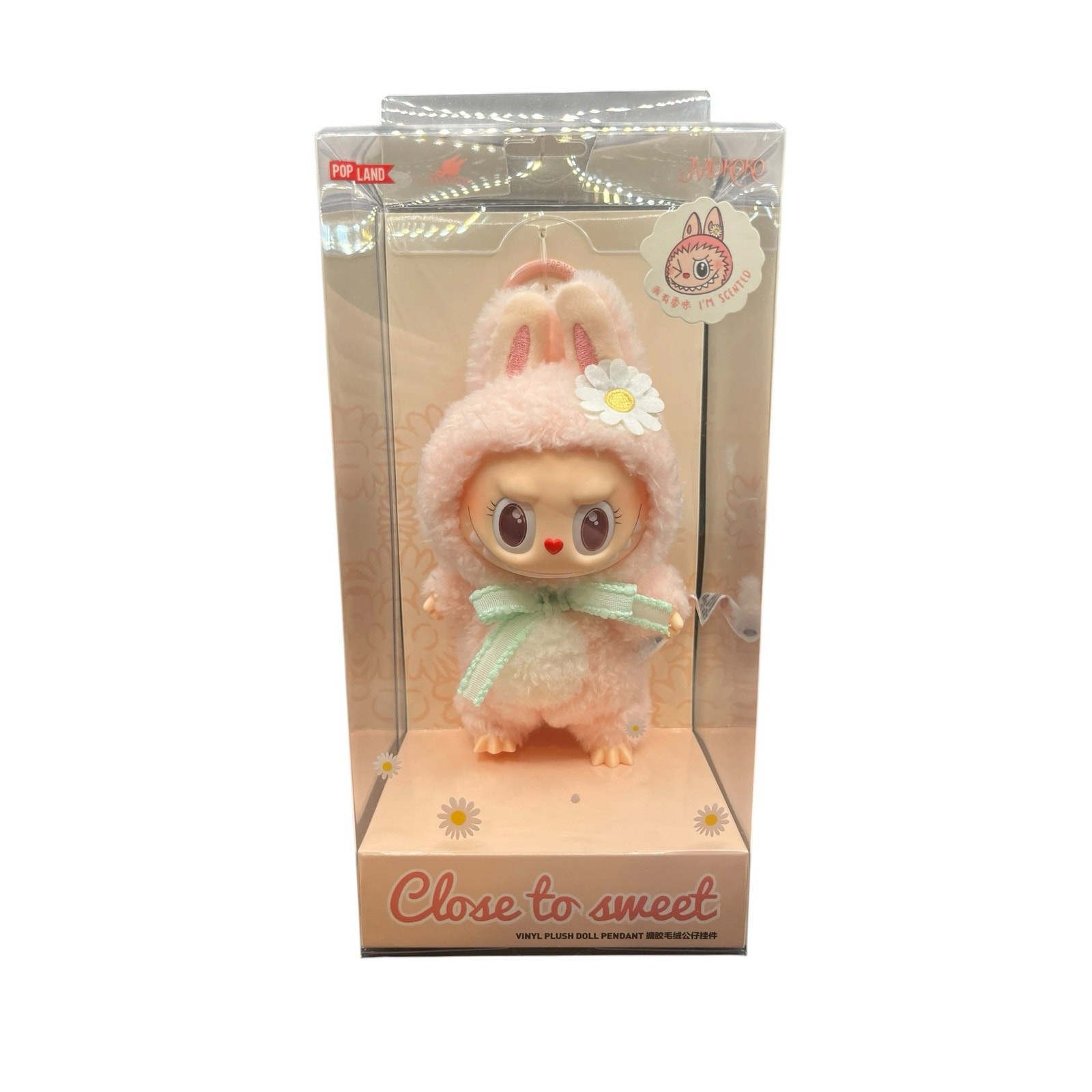 POP MART POP LAND Mokoko Close To Sweet Vinyl Plush Pendant