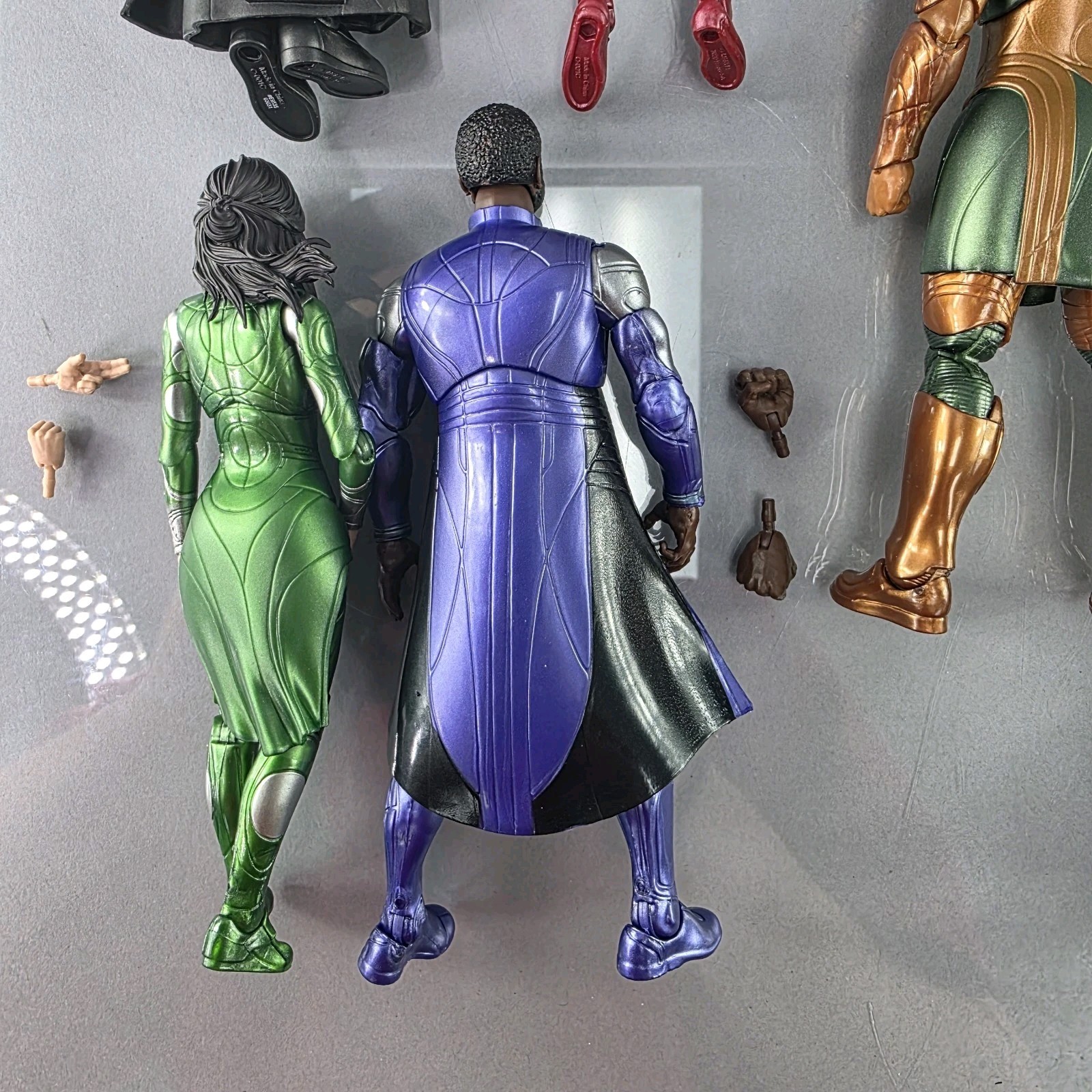 Marvel Legends THE ETERNALS 6″ Figure Set Gilgamesh BAF Complete Accessories