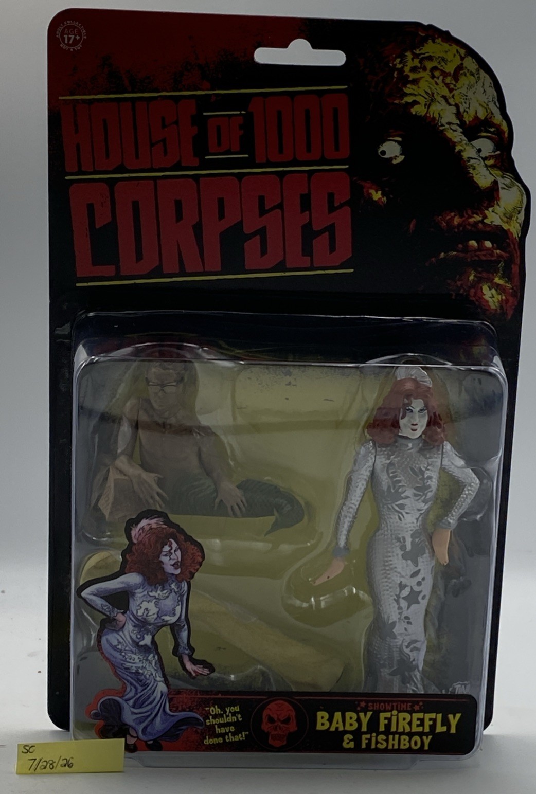 House of 1000 Corpses Baby Firefly & Fishboy Action Figure