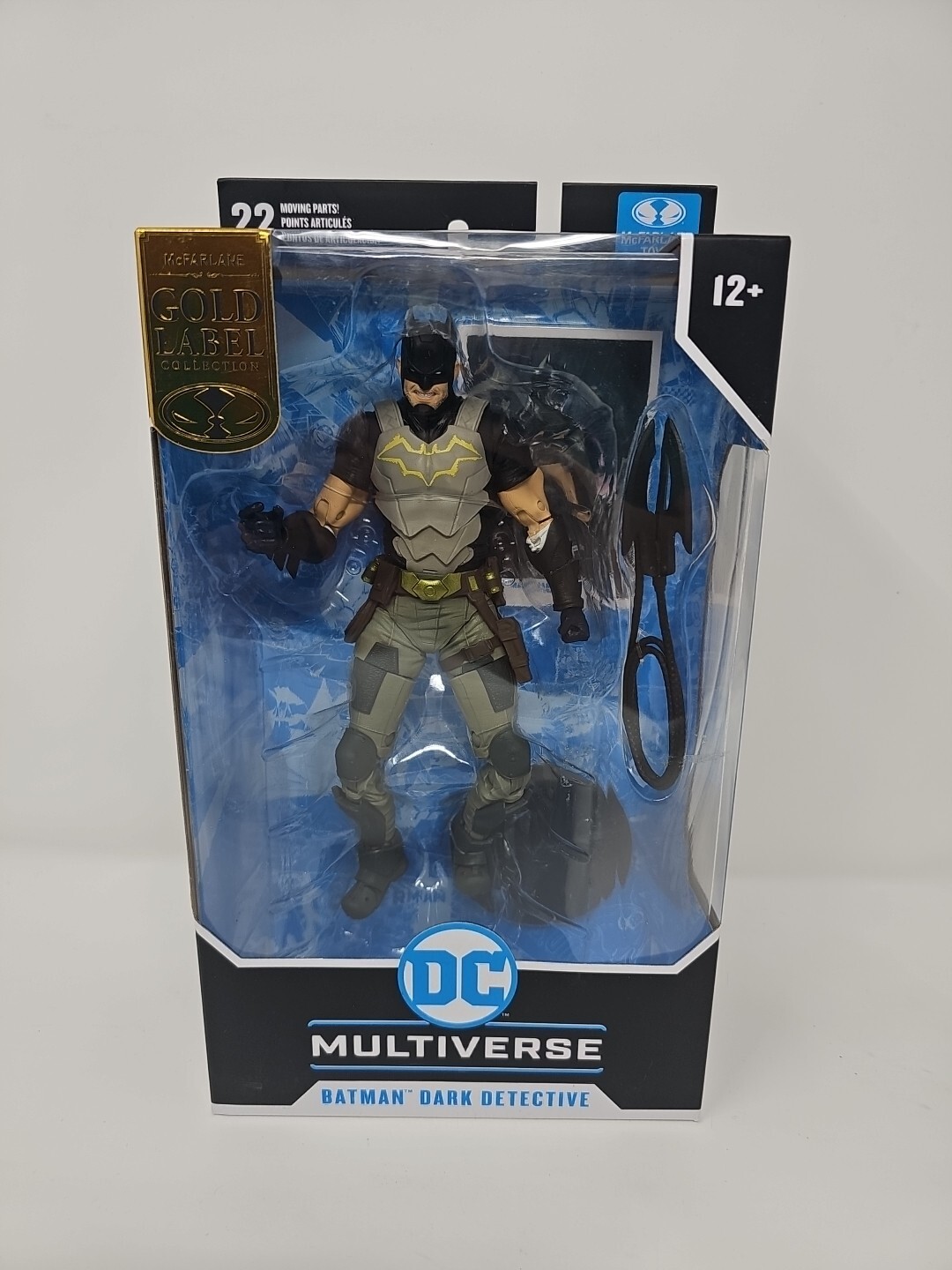 McFarlane DC Universe Batman Dark Detective Gold Label 7″ Action Figure – New