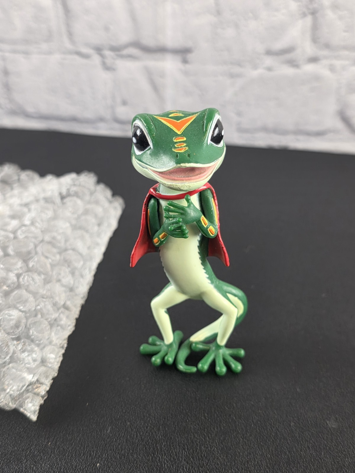 Geico Gecko Figure 4″ Brand Advertising Promo 2008 Figurine Toy