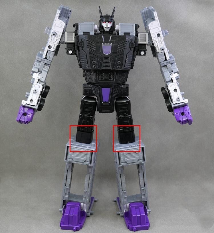 New Increase Height Filler Big Gun Upgrade Kit For Legacy Motormaster Menasor