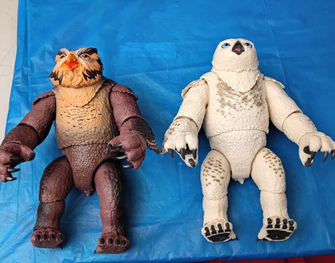 DUNGEONS & DRAGONS FIGURE LOT Owlbear Doric Brown Golden Archive