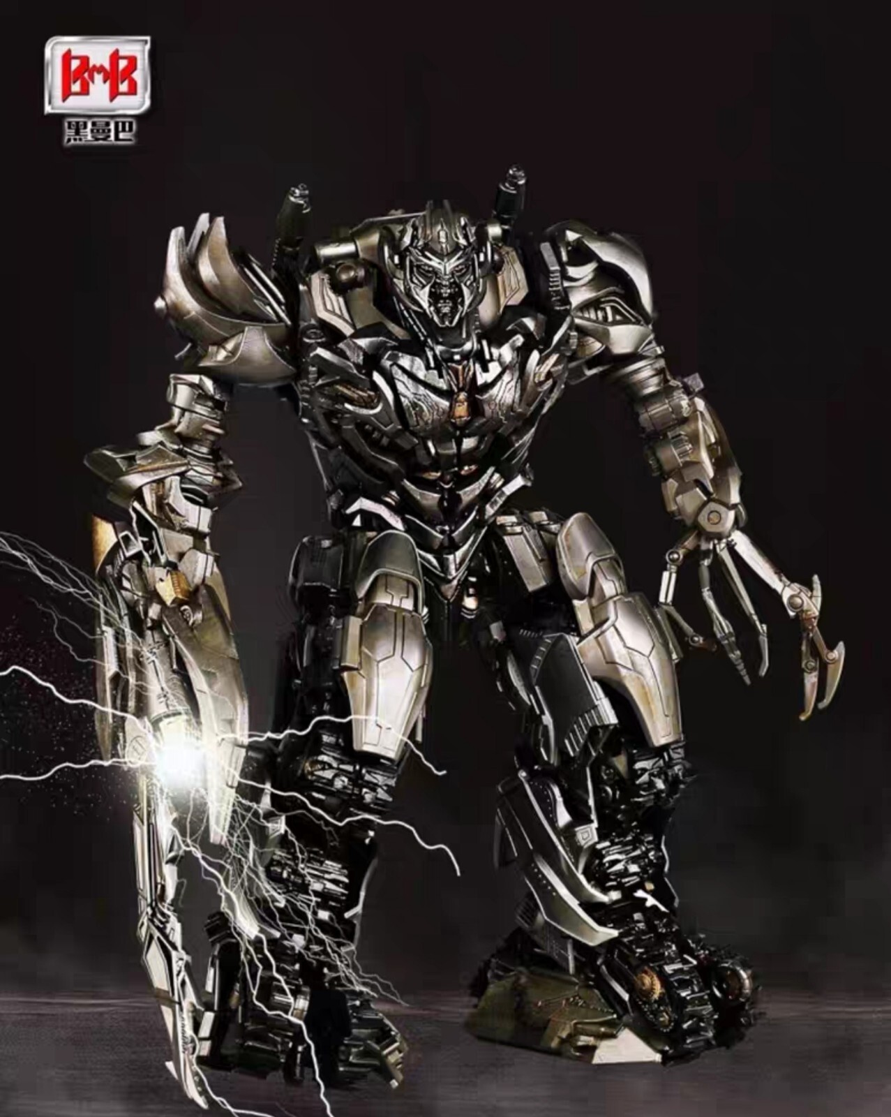 US SHIP_LS06 Transformers Figure/Black Mamba Transformation Tank Mega Commander