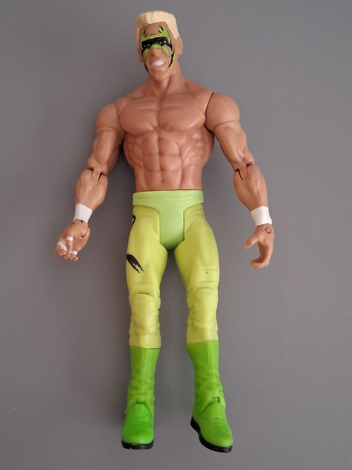 2013 WWE Mattel Sting Basic Action Figure Green WCW Surfer Sting