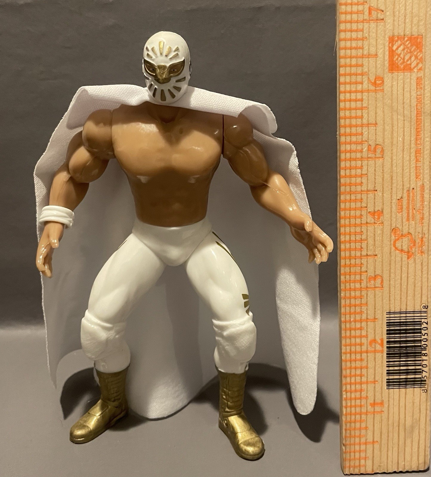Mistico Sin Cara 7inch Articulated Lucha Libre Mexican Bootleg Figure