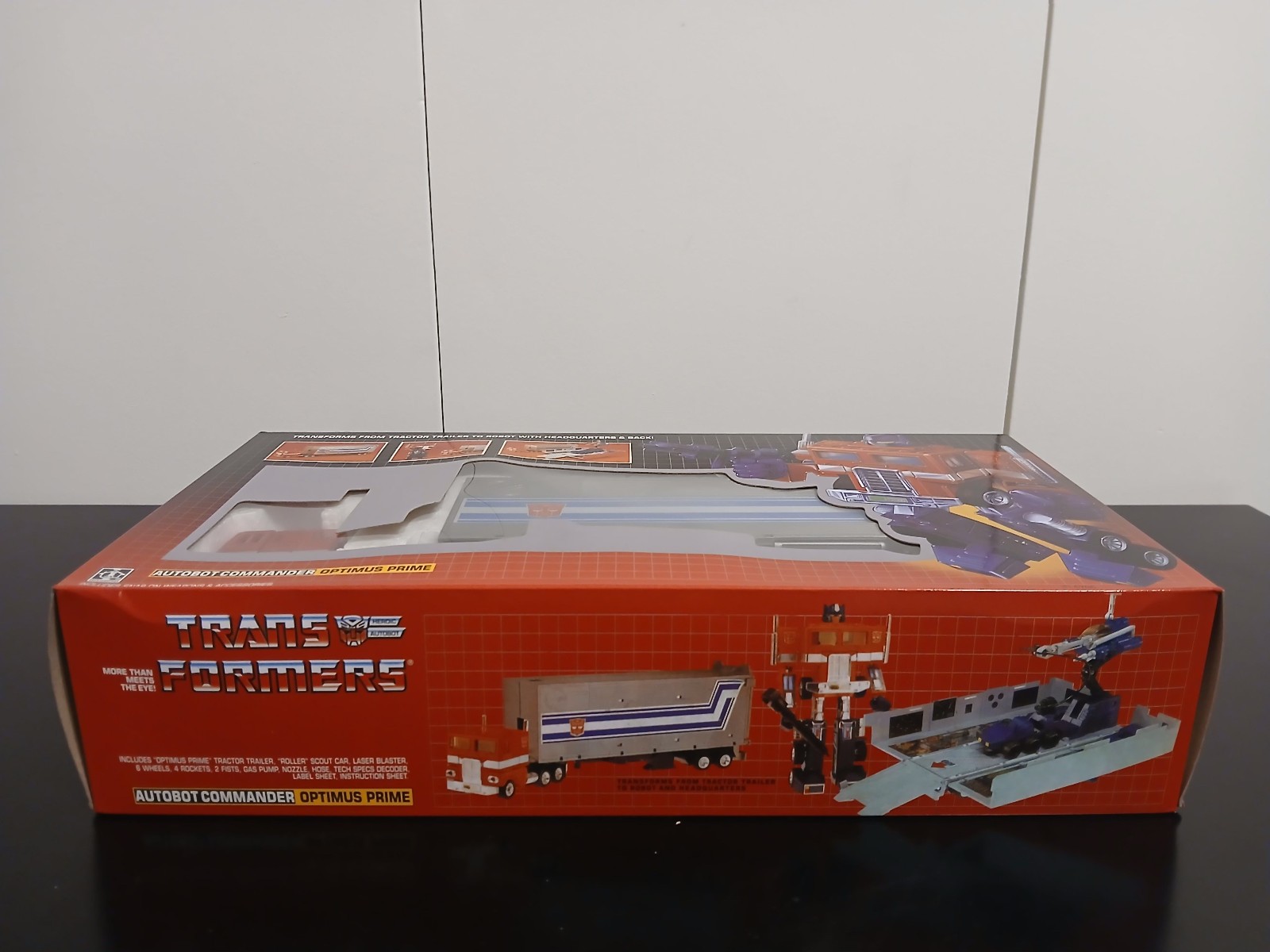Transformers KC-01 KO Die-Cast Optimus Prime Missing Link G1 Trailer & Bumblebee