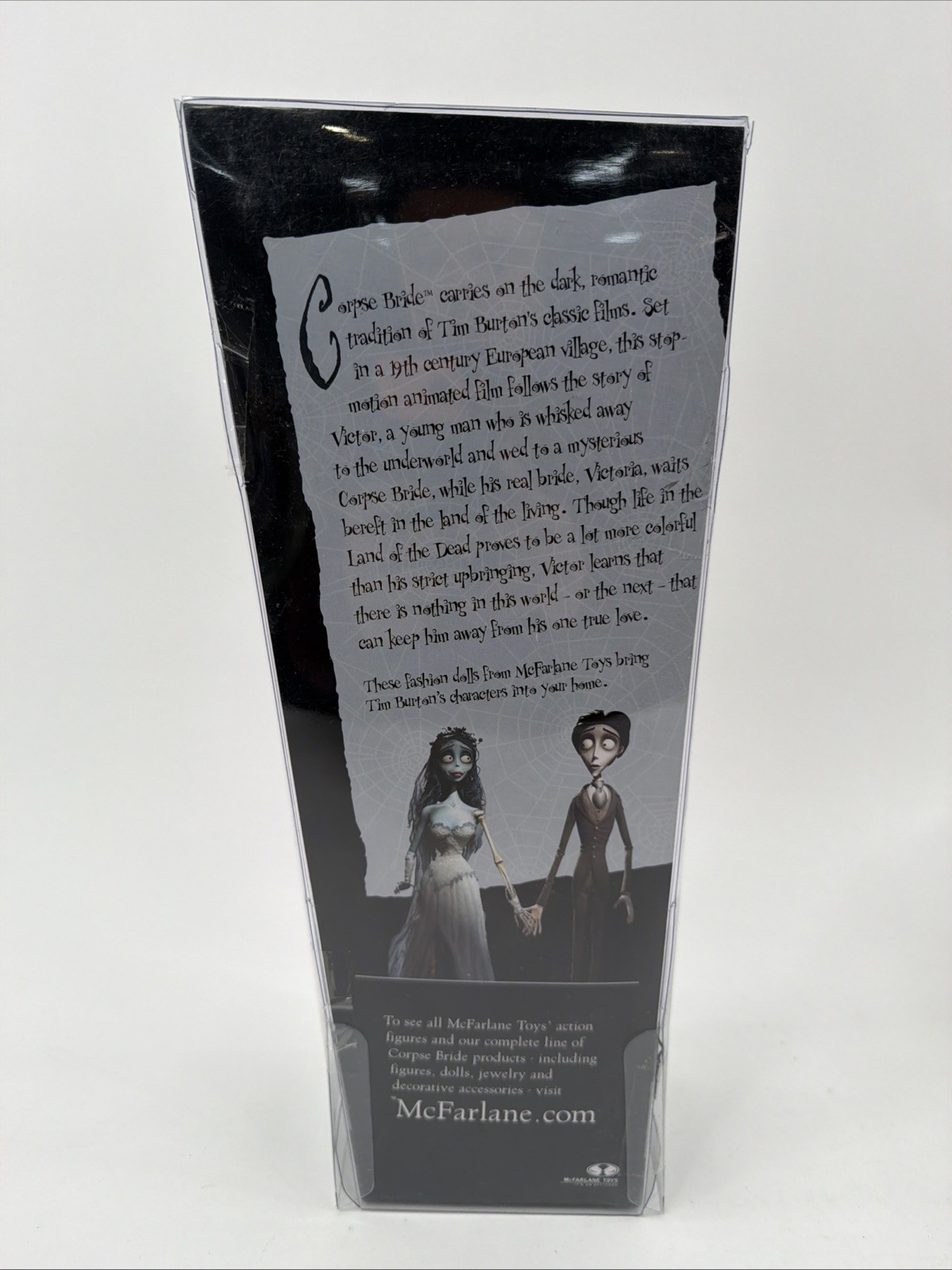 NEW McFarlane Tim Burton’s Corpse Bride 12″ Victor Fashion Doll Figure 2005
