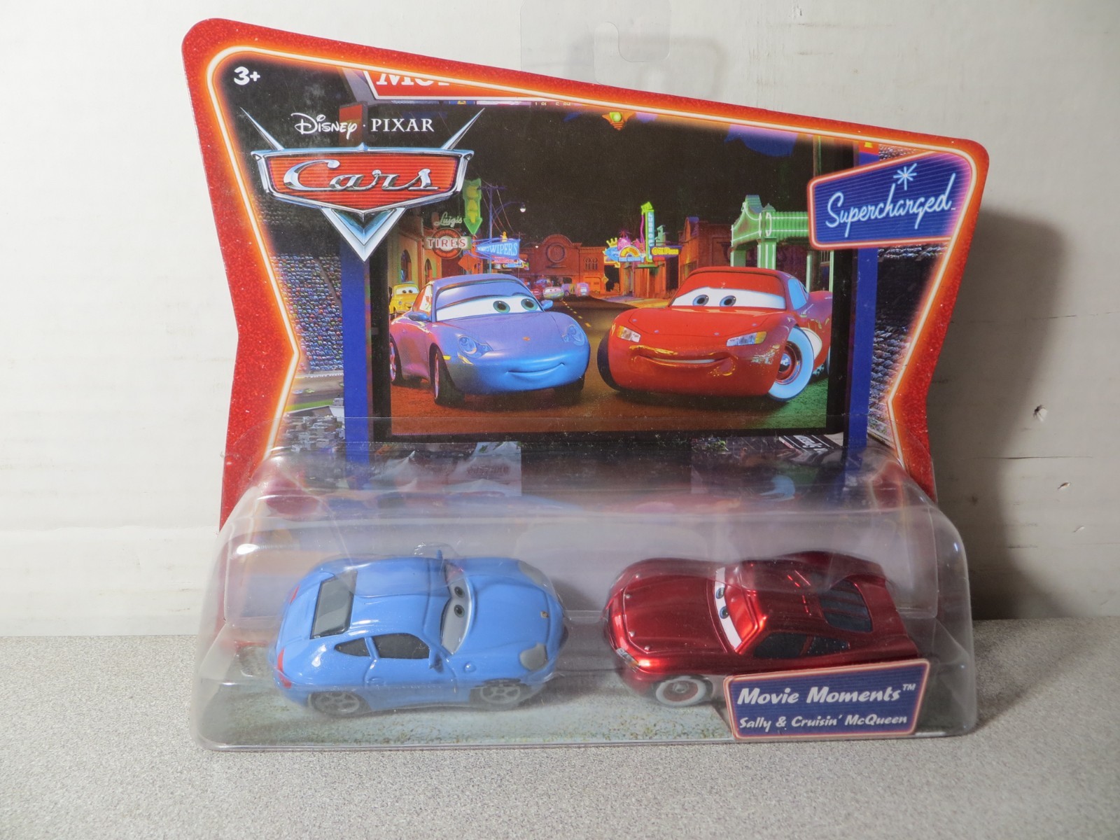 Retired Disney Pixar Cars Supercharged Movie Moments SALLY & CRUISIN McQUEEN