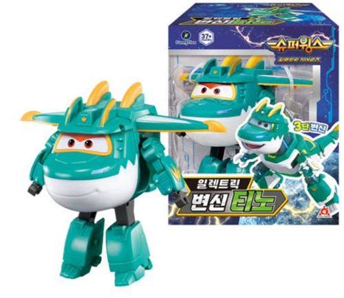 2025 NEW Super Wings Electric Transforming Tino Robot Figure/ korea for toy