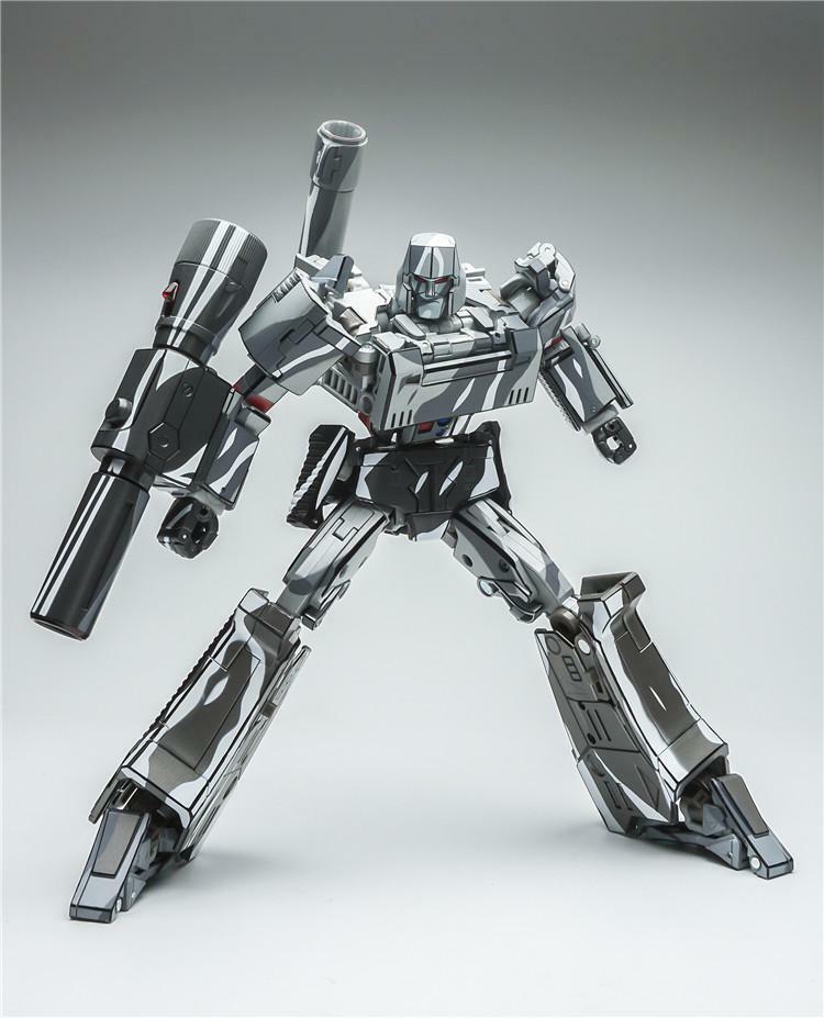 New Toy MegaDecepticon Mp36 Silver Animation Version Figure IN BOX