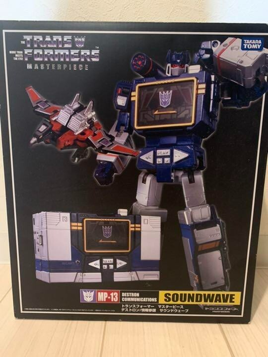 Transformers Masterpiece MP13 SOUNDWAVE Action Figure Toy Takara Tomy USED