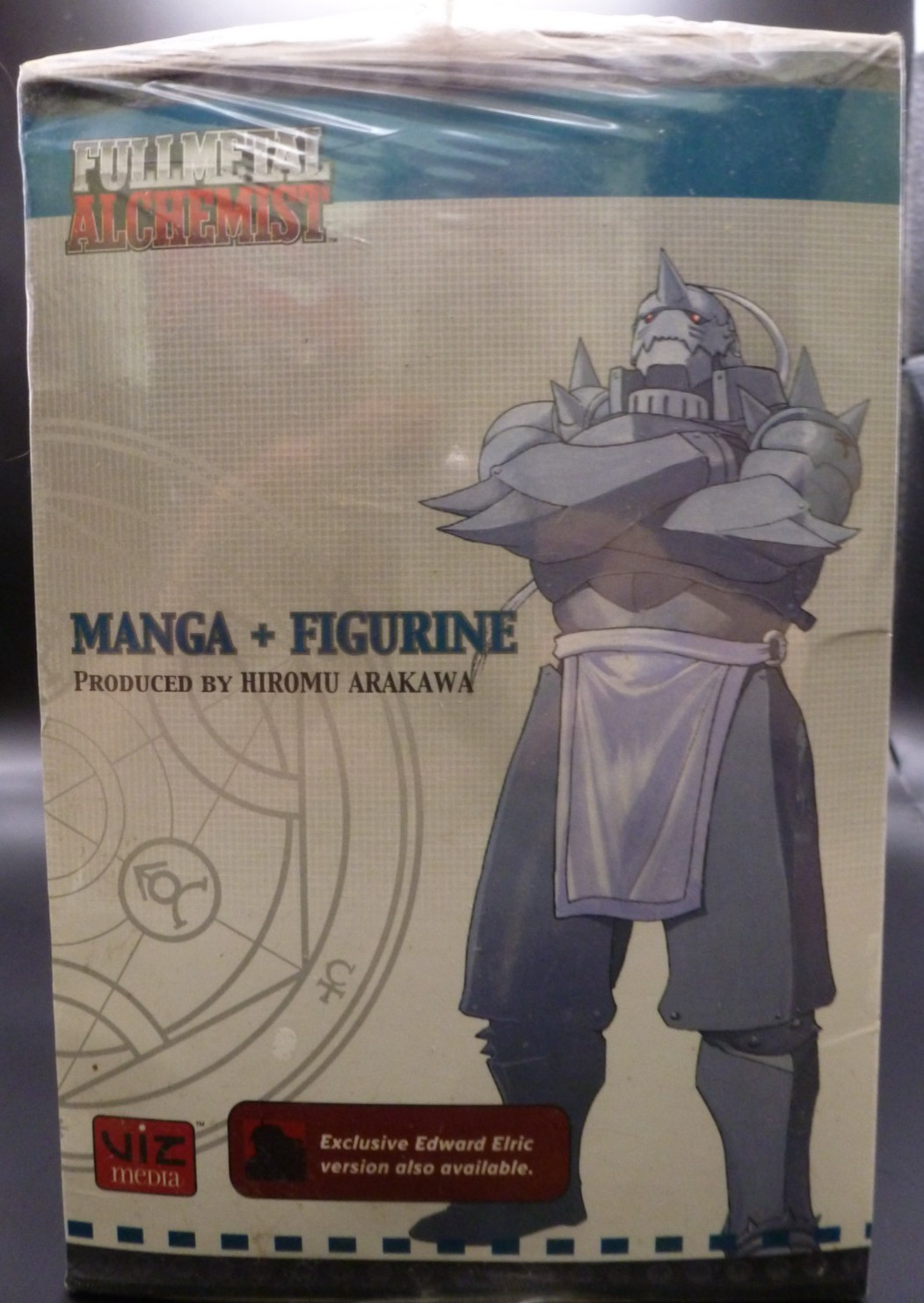 Fullmetal Alchemist Alphonse Elric Manga Hiromu Arakawa Vol 4 + Figure Unopened