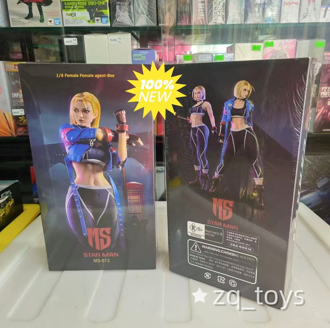 NEW STAR MAN MS-012 1/6 Street Girl Female Fighter 6 Cammy 12″ Action Figure Toy