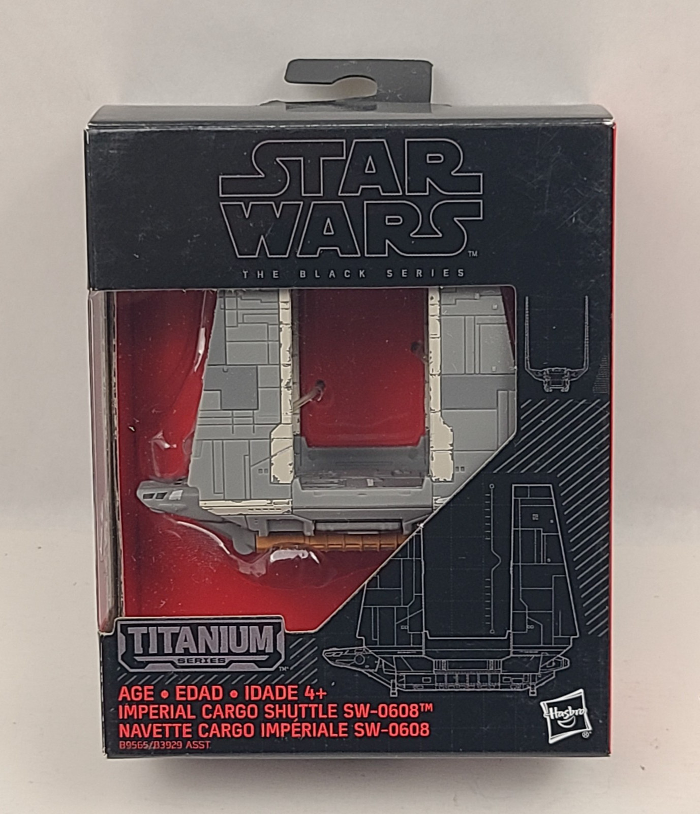 Star Wars Black Series Titanium Imperial Cargo Shuttle SW-0608 Figure 31 Hasbro