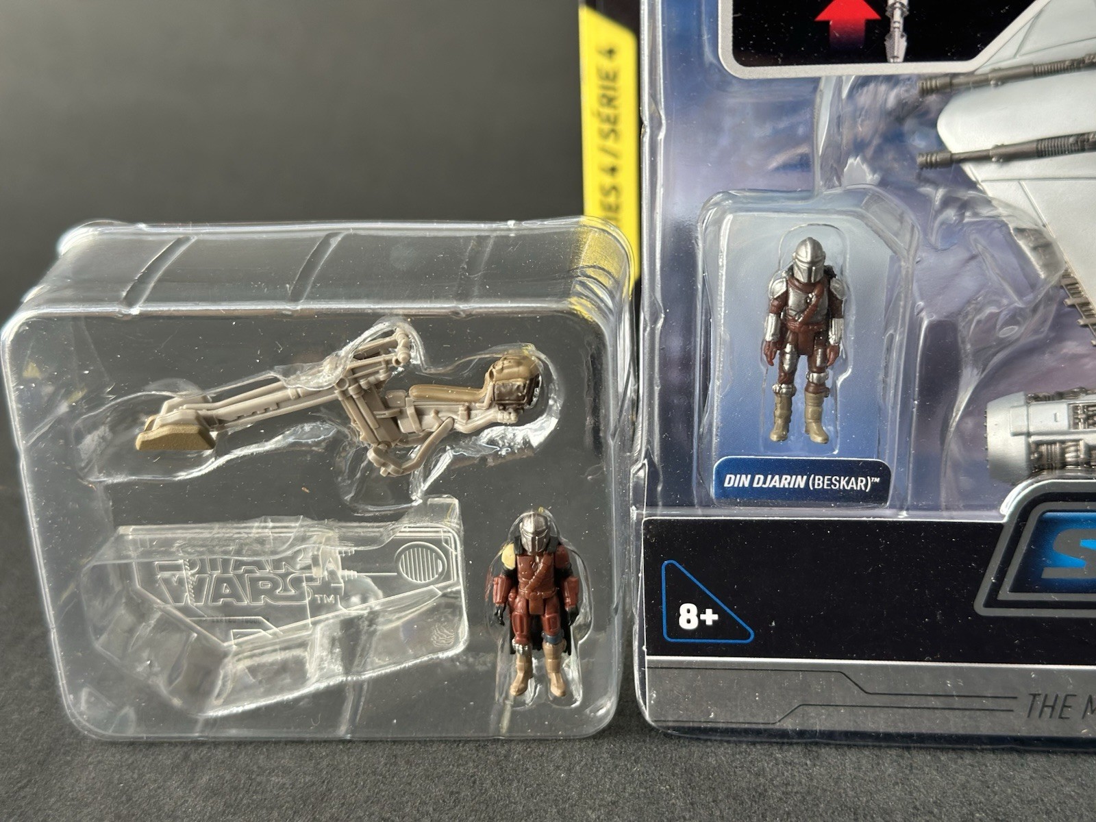 Star Wars Micro Galaxy Squadron The Mandalorian’s N-1 Starfighter & Speeder Bike