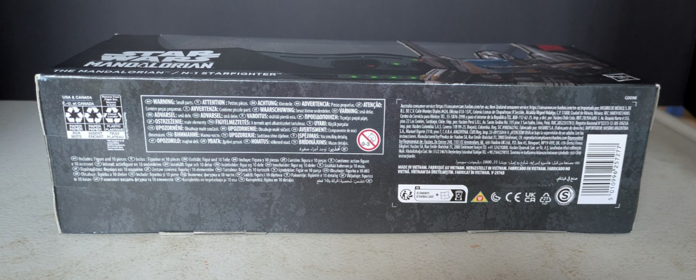Transformers Star Wars Collaborative The Mandalorian N-1 Starfighter, Hasbro NIB