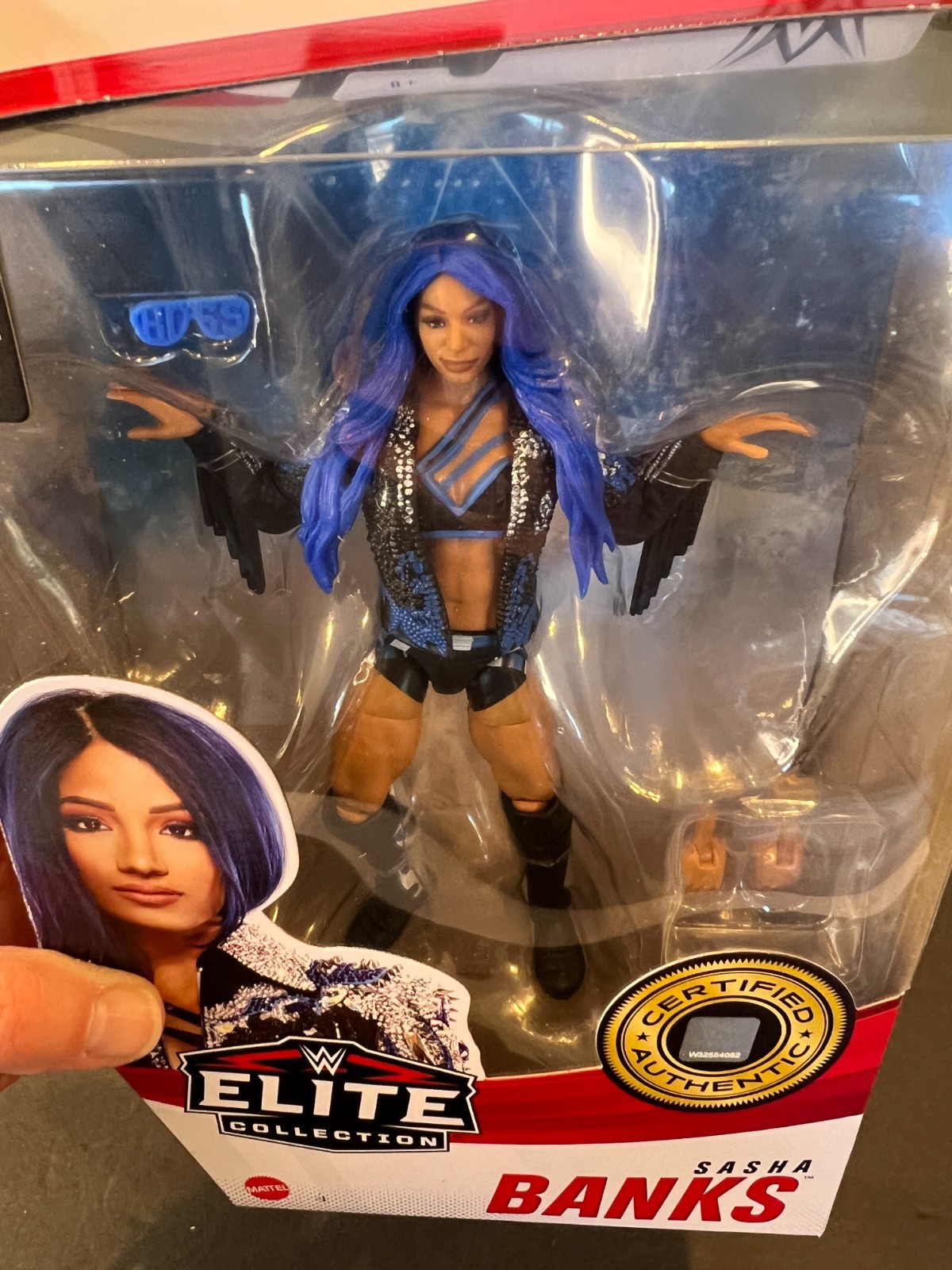 MATTEL WWE ELITE COLLECTION SASHA BANKS SERIES 83 FIGURE NIB SEALED