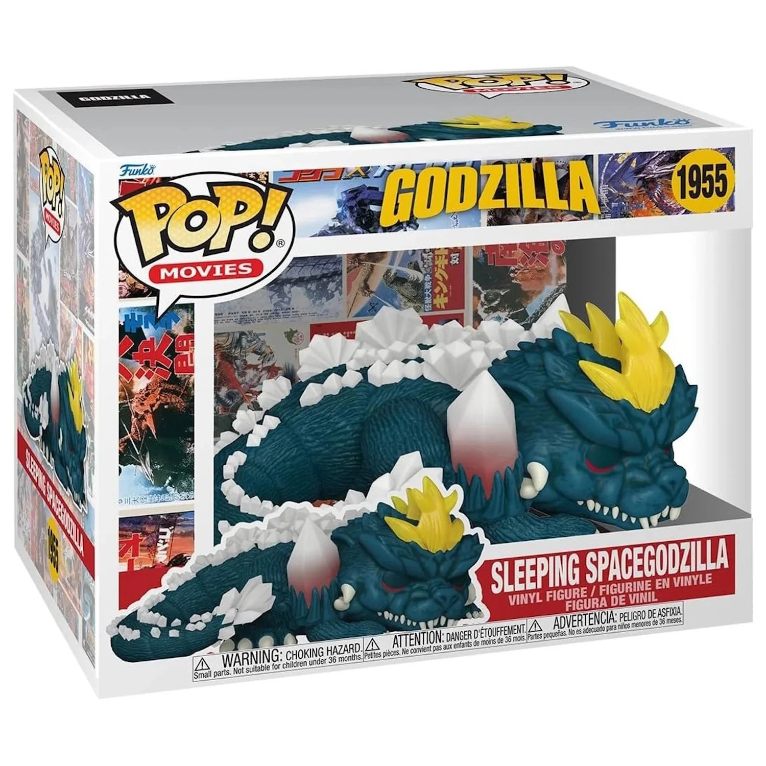 POP MOVIES GODZILLA SLEPPING SPACEGODZILLA 6″ POP VINYL FIGURE FUNKO 1955
