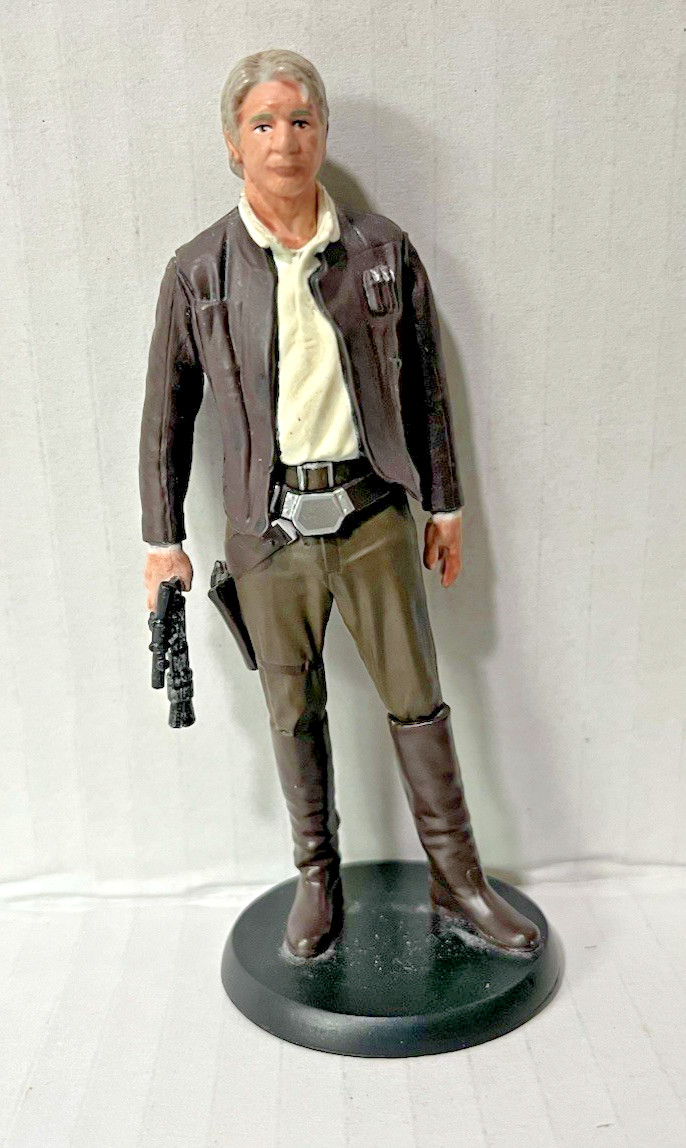Disney Store Star Wars The Force Awakens–HAN SOLO Figure PVC 4″–pre-owned