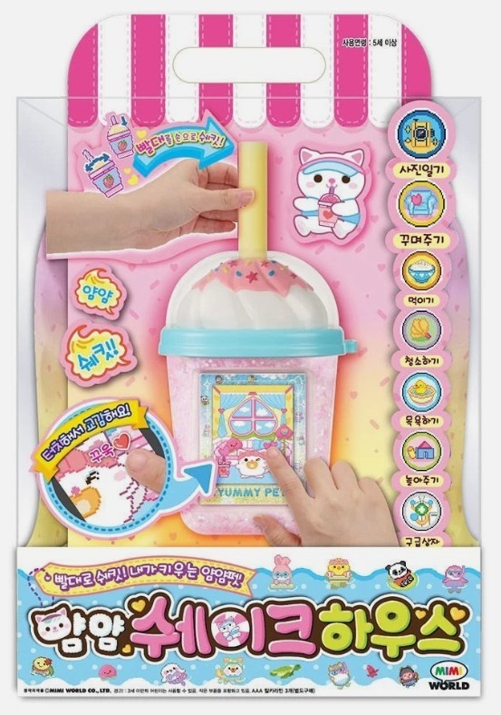 2025 Mimiworld Yum Yum Shake House Virtual Pet Electronic Toy Korean New