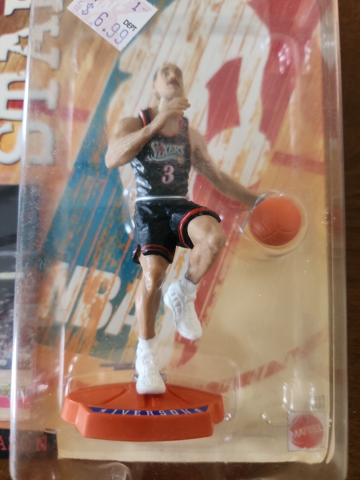 DENNIS RODMAN & ALLEN IVERSON NBA SUPERSTARS REBOUND SERIES 98/99 99/00