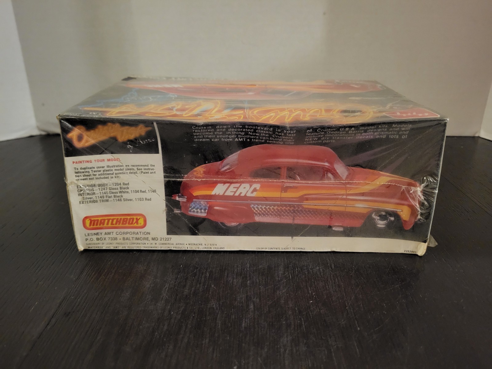 49 Mercury Coupe 1/25 AMT Model Kit MIB NEW Sealed