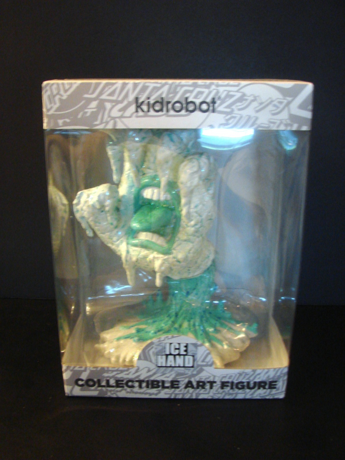 ICE HAND Custom Kidrobot Santa Cruz Screaming Hand Figure