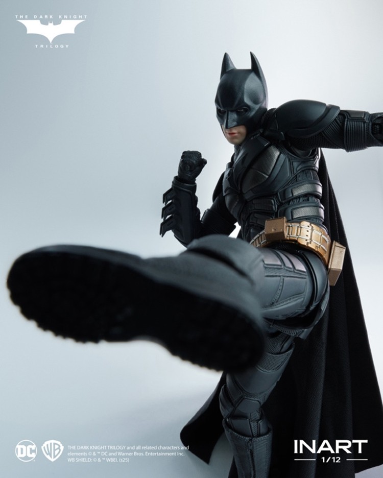 INART The Dark Knight Trilogy Christian Bale Standard Edition 1/12 Action Figure