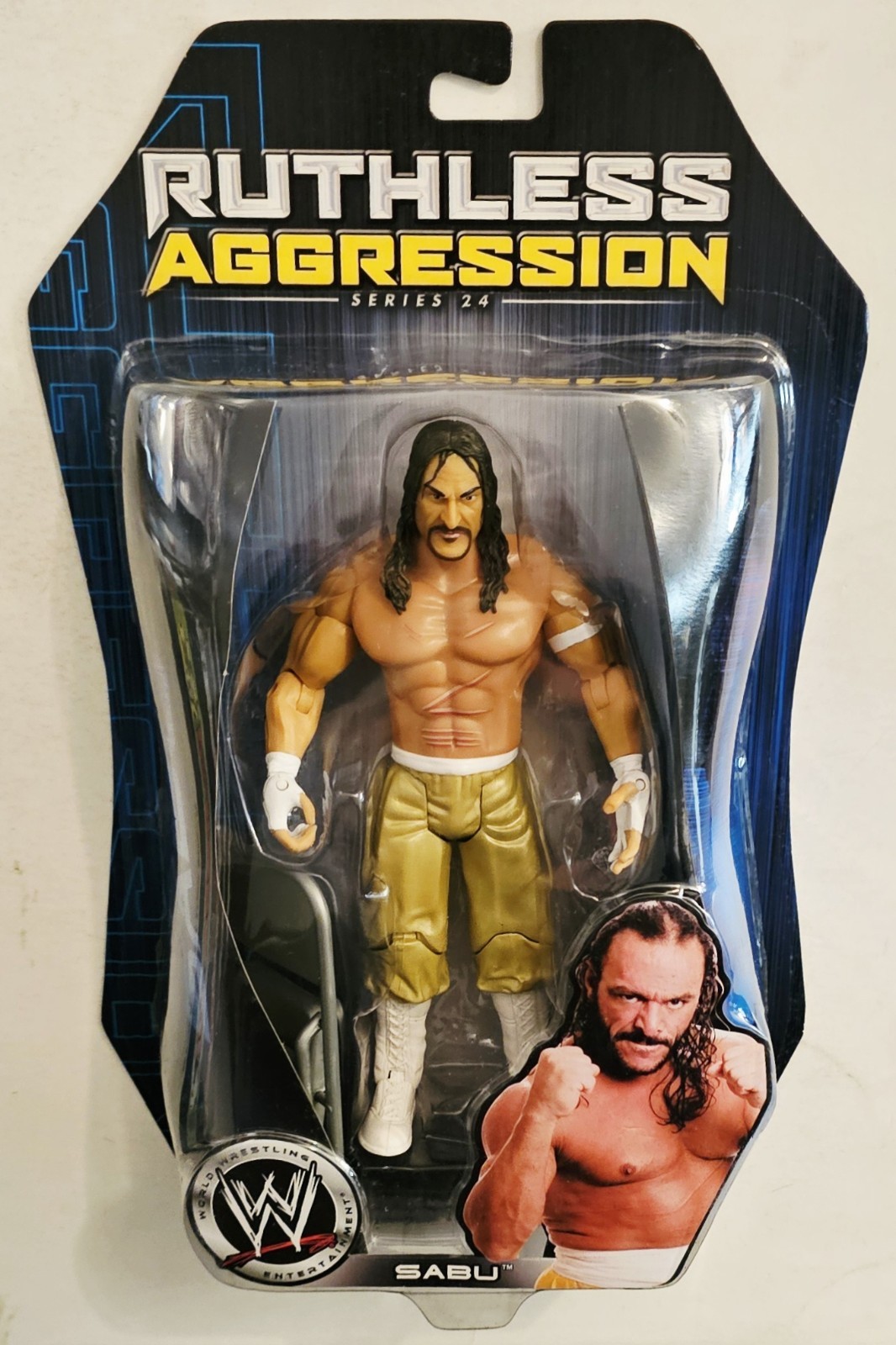WWE RUTHLESS AGGRESSION SERIES 24 SABU 6″ ACTION FIGURE FAST SHIPPING