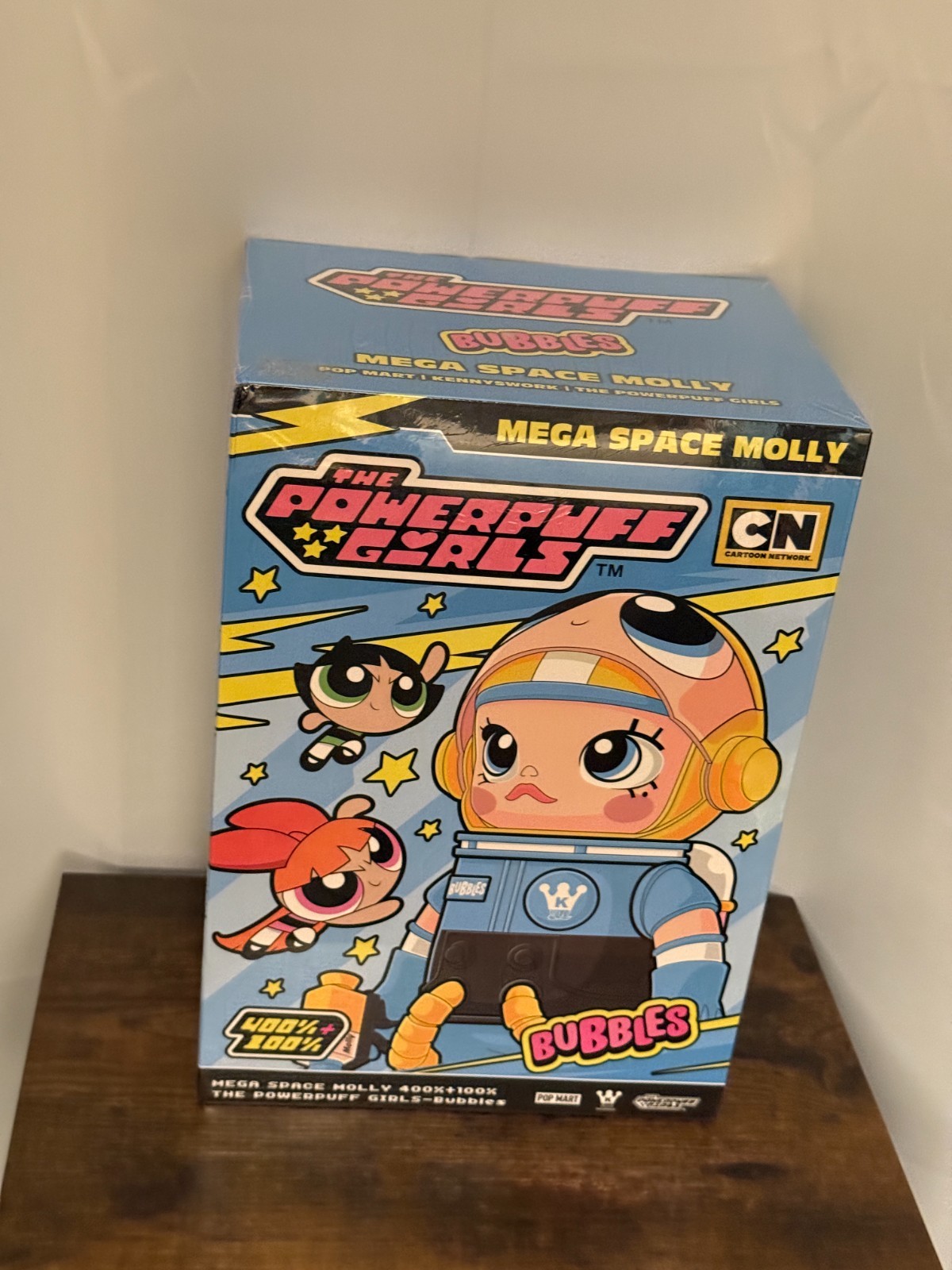 POP MART Mega Space Molly 400% + 100% The Powerpuff Girls Bubbles Sealed